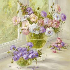 Схема вышивки «Летний букет»