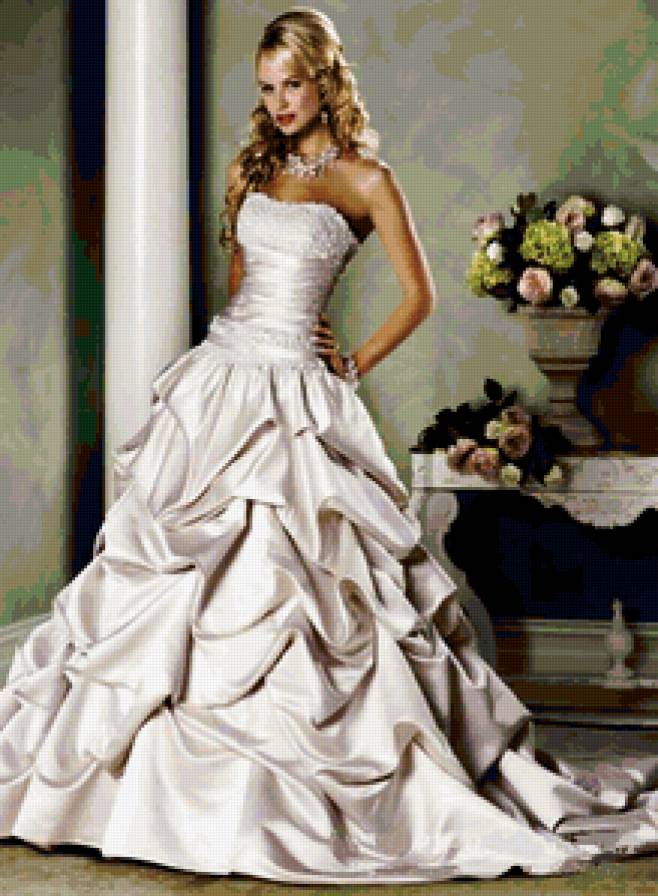 невеста - свадьба, белое, свадебное платье, девушка в свадебном - предпросмотр