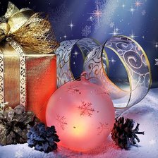 Схема вышивки «новый год»