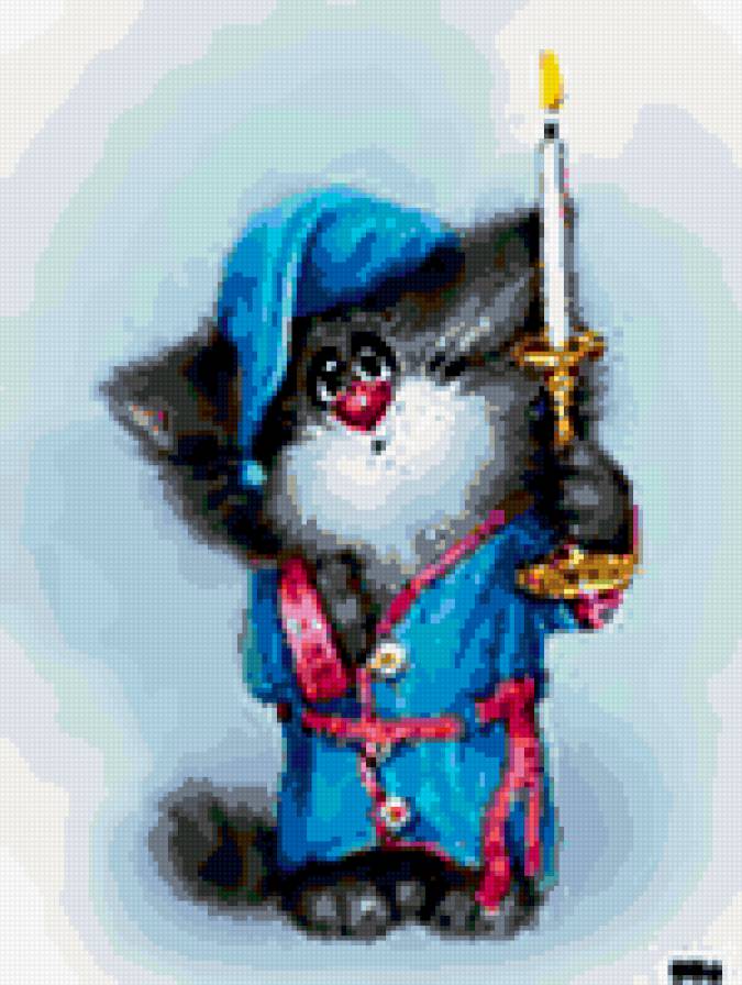 №190326 - картина, животные, кошки - предпросмотр