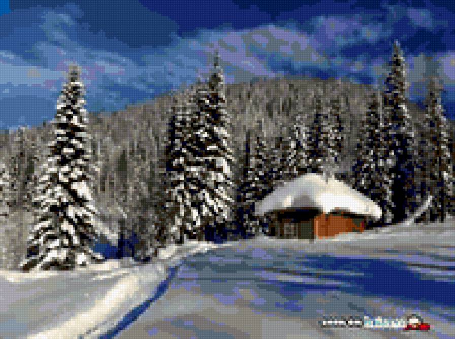 ^&&&&&& - mountains, winter - предпросмотр