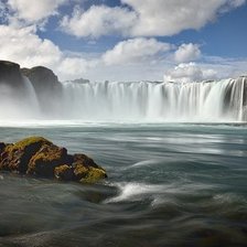 Схема вышивки «водопады»