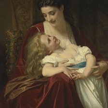 Схема вышивки «Любовь матери»