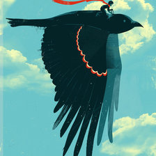 Схема вышивки «soar»