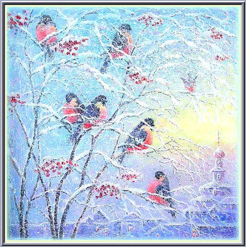 Зимняя сказка - времена года - оригинал