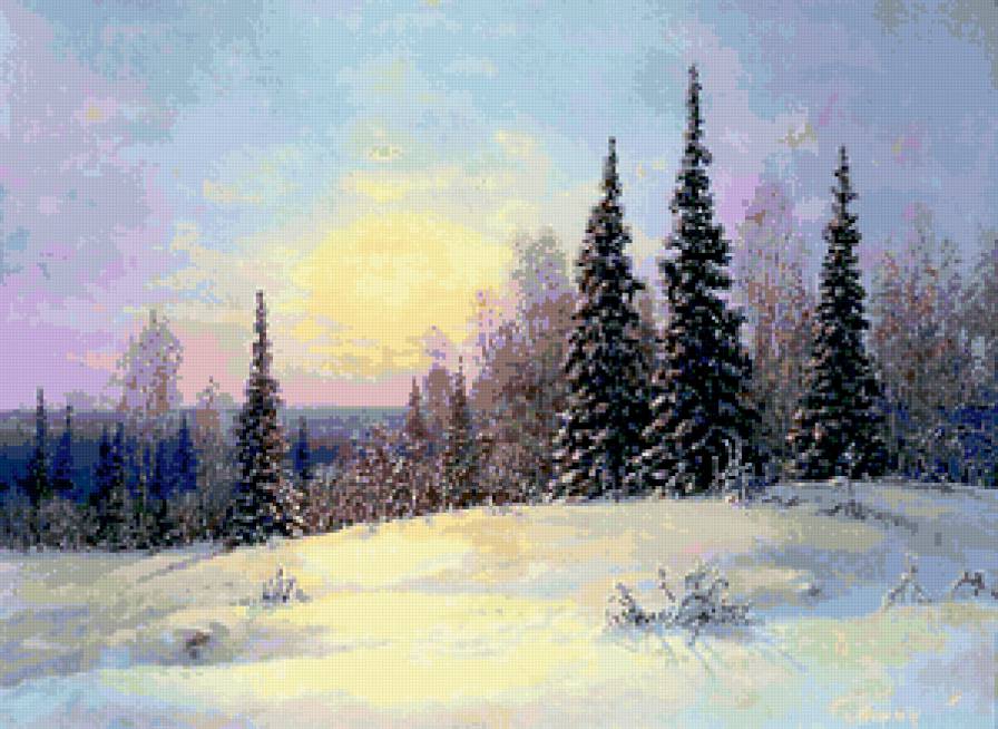 Зимняя сказка - времена года - предпросмотр