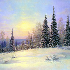 Схема вышивки «Зимняя сказка»