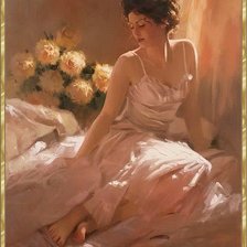 Схема вышивки «женский образ»