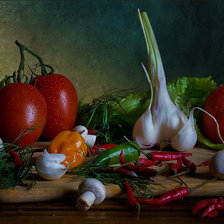 Схема вышивки «натюрморт»