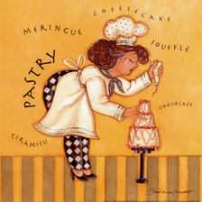 Схема вышивки «повар»