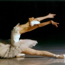 Схема вышивки «балерина»