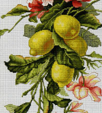 Схема вышивки «пано»