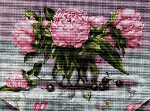 пионы - цветы, пионы, букет - оригинал