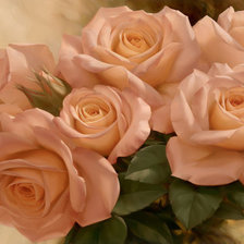 Схема вышивки «букет роз»