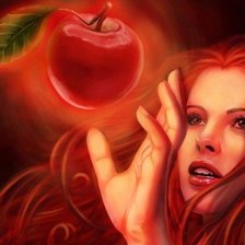 Схема вышивки «ева»