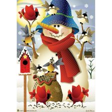 Схема вышивки «детский рисунок»