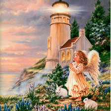 Схема вышивки «Маяк»