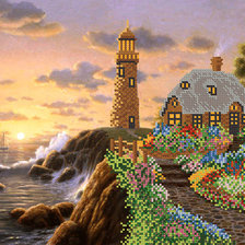 Схема вышивки «Маяк»