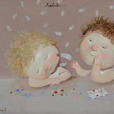 Схема вышивки «Любовь»