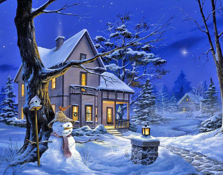 зима - оригинал