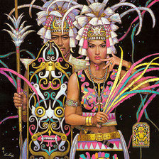 Схема вышивки «​КАРЛ БАНГ КИТАЙСКИЙ ХУДОЖНИК»