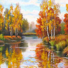 Схема вышивки «осень»