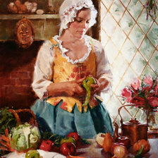 Схема вышивки «Французская кухня»