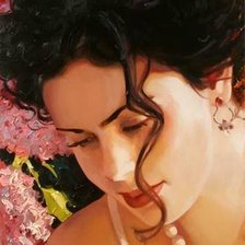 Схема вышивки «Портрет»