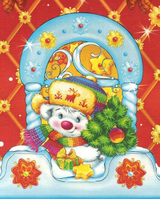 снеговик - оригинал