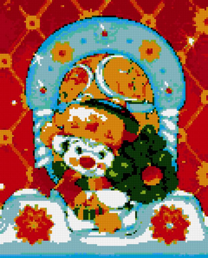 снеговик - предпросмотр