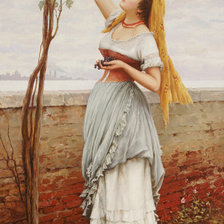 Схема вышивки «Сбор винограда»