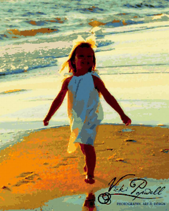 Солнечная девочка - малыш, дитя, дети, ребенок, девочка - предпросмотр