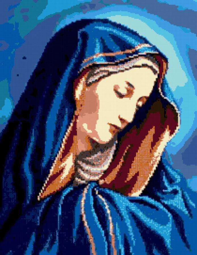 мадонна - икона - предпросмотр