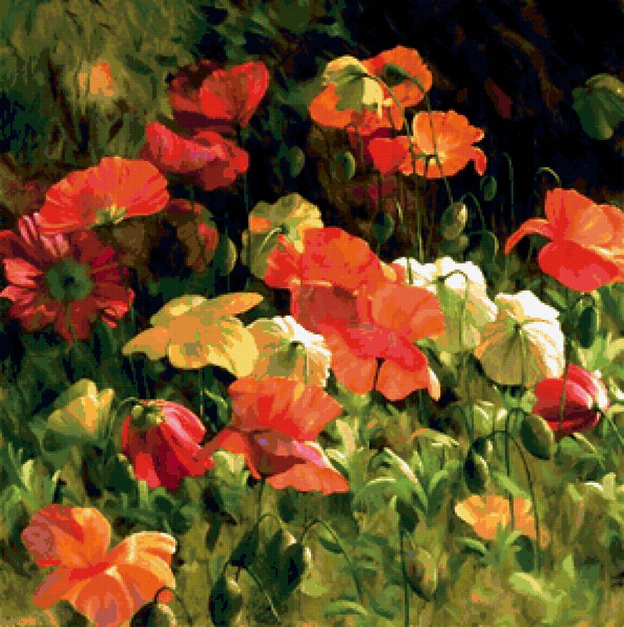 картина - цветы - предпросмотр