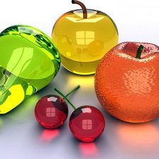 Схема вышивки «фрукты»