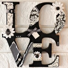 Схема вышивки «лав»