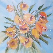 Схема вышивки «Цветы»