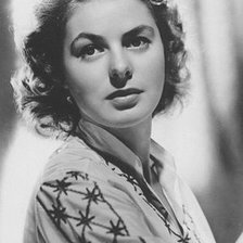 Схема вышивки «Ингрид Бергман»