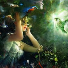 Схема вышивки «в маске»