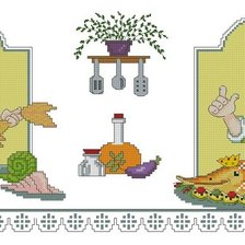 Схема вышивки «повар»