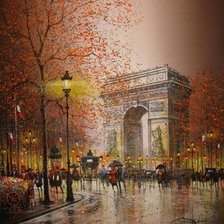 Схема вышивки «Триумфальная Арка»