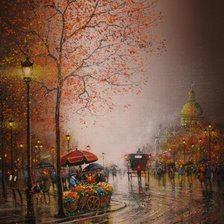 Схема вышивки «Просто Париж и всё»