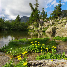 Схема вышивки «Ергаки»