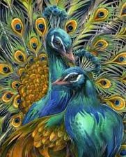 Схема вышивки «пара»