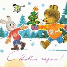 Схема вышивки «Открытка»