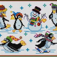 Схема вышивки «Рождественские мини-вышивки»