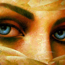 Схема вышивки «Артур Брагинский -   Глаза»