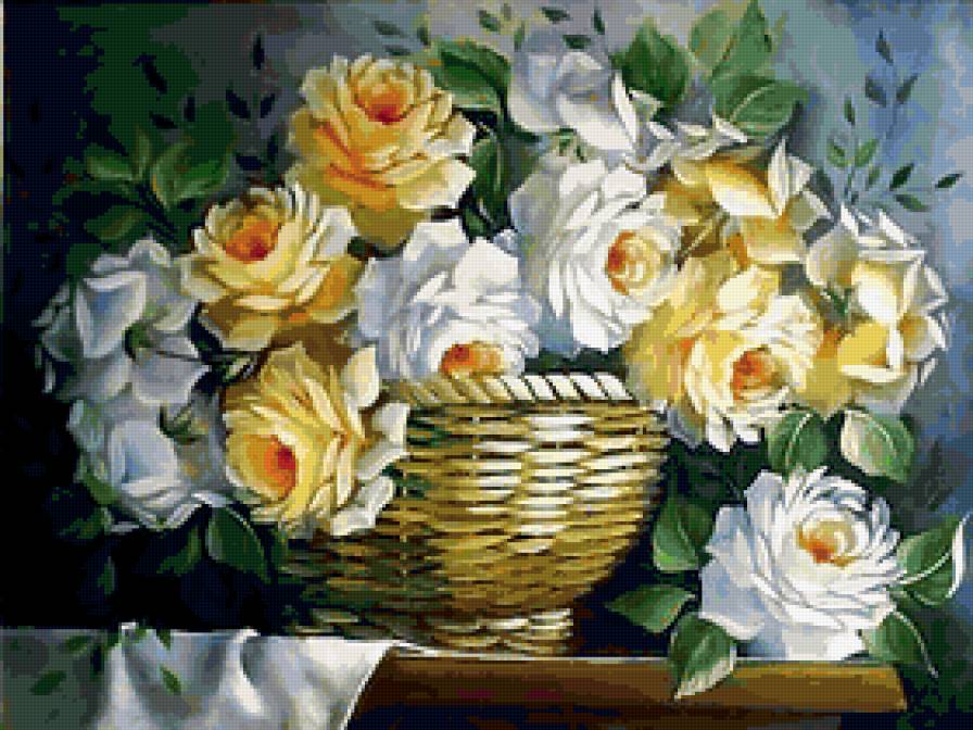 цветы - натюрморт, цветы, романтика, природа, , букет - предпросмотр