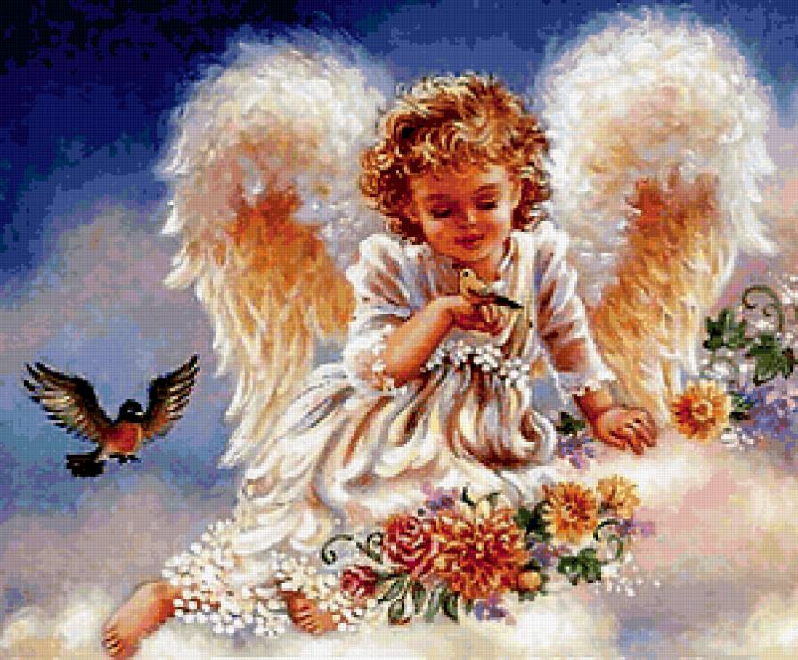 ангелочек - фентези, феи, любовь, ангелы, эльфы, дети - предпросмотр