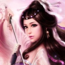 Схема вышивки «Красота женщины»